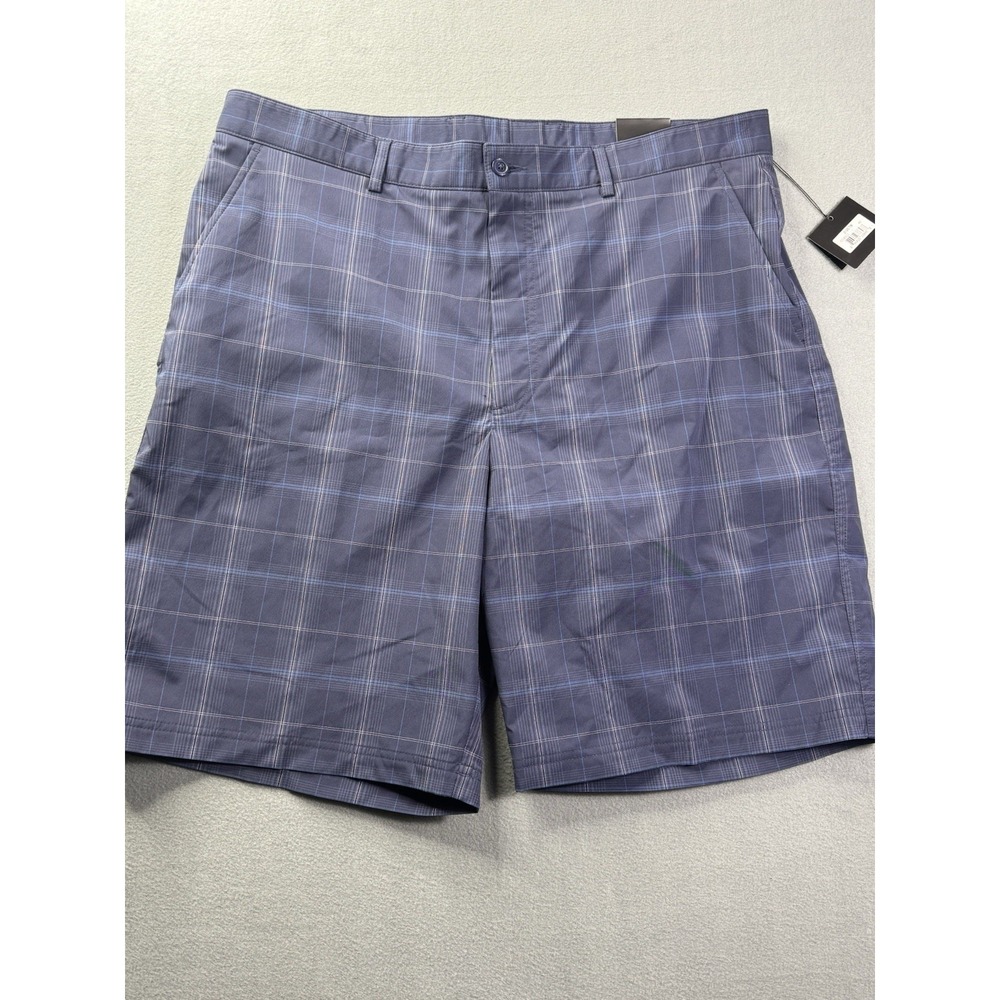 Cypress Club Men's Blue Plaid Golf Walking Shorts Sz 40 NWT Vacation Preppy
